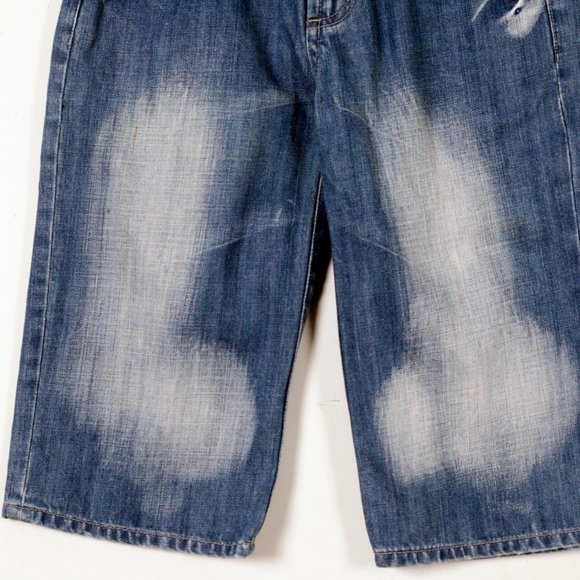 Dolce Gabbana Women Blue Bermuda Straight Denim 27 - Picture 2 of 10